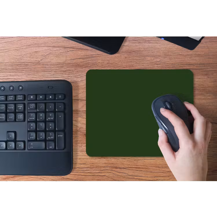 Forest - Green - Groen muismat rubber klein 262 -toetsenbord
