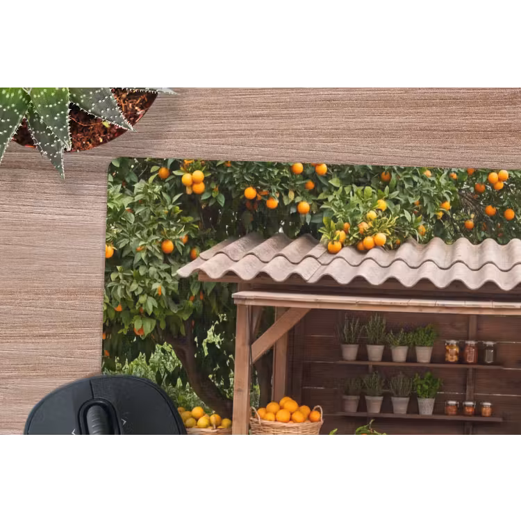 Muismat - Fruit - Markt - Landelijk - Fruit - Markt - Landelijk muismat rubber klein