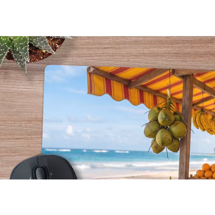 Muismat - Fruit - Strand - Tropisch - Fruit - Strand - Tropisch muismat rubber klein
