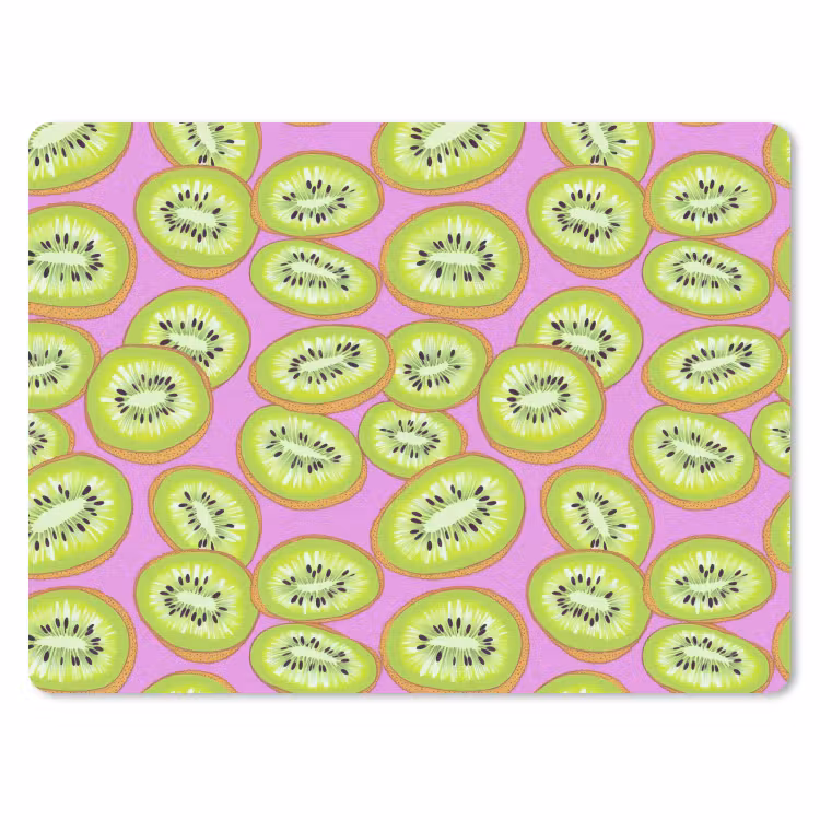Kiwi - Speels - Groen muismat rubber klein 262 -3d