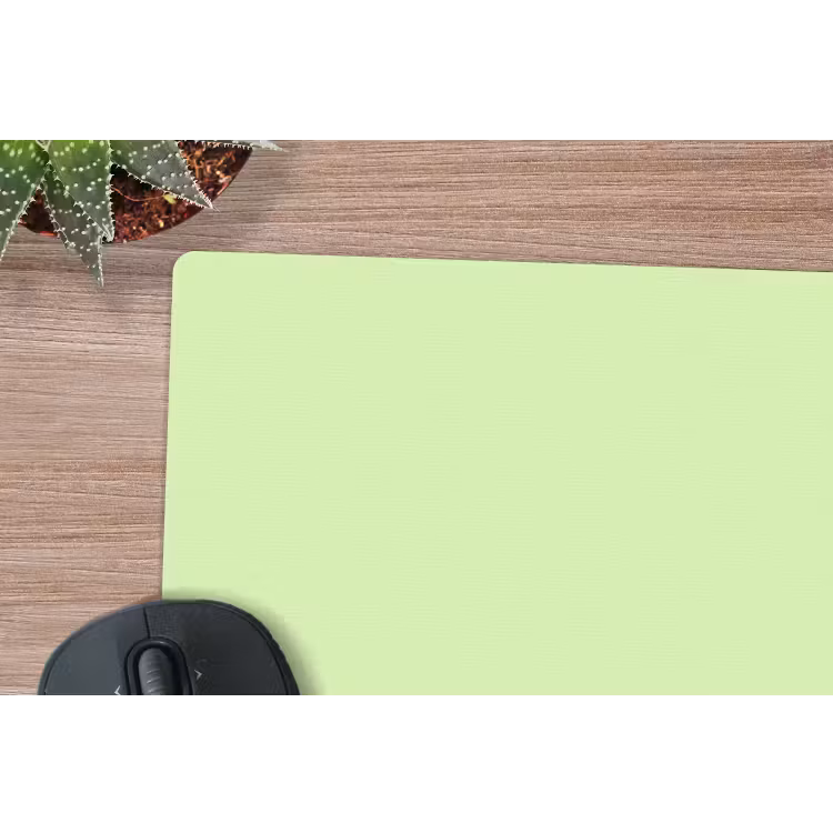 Light - Lime - Groen muismat rubber klein 262 -closeup