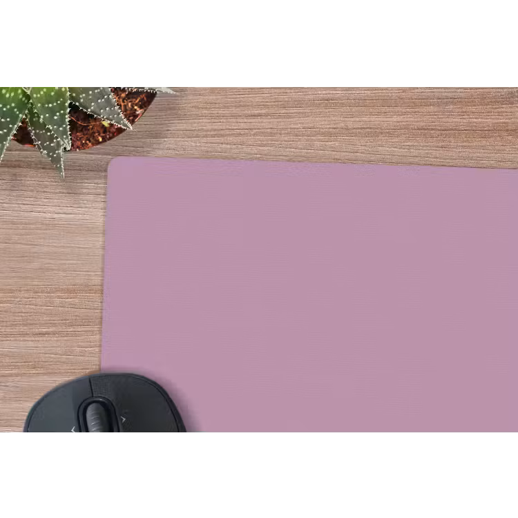 Lilac - Paars - Mauve muismat rubber klein 262 -closeup