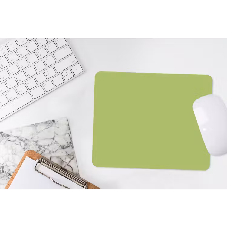 Lime - Glow - Groen muismat rubber klein 262 -witbureau