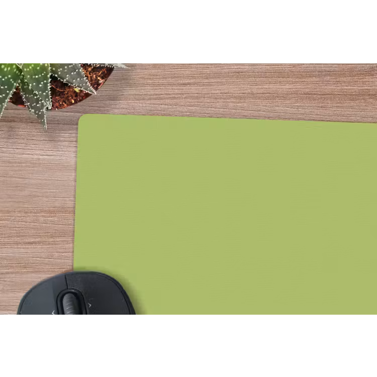 Lime - Glow - Groen muismat rubber klein 262 -closeup