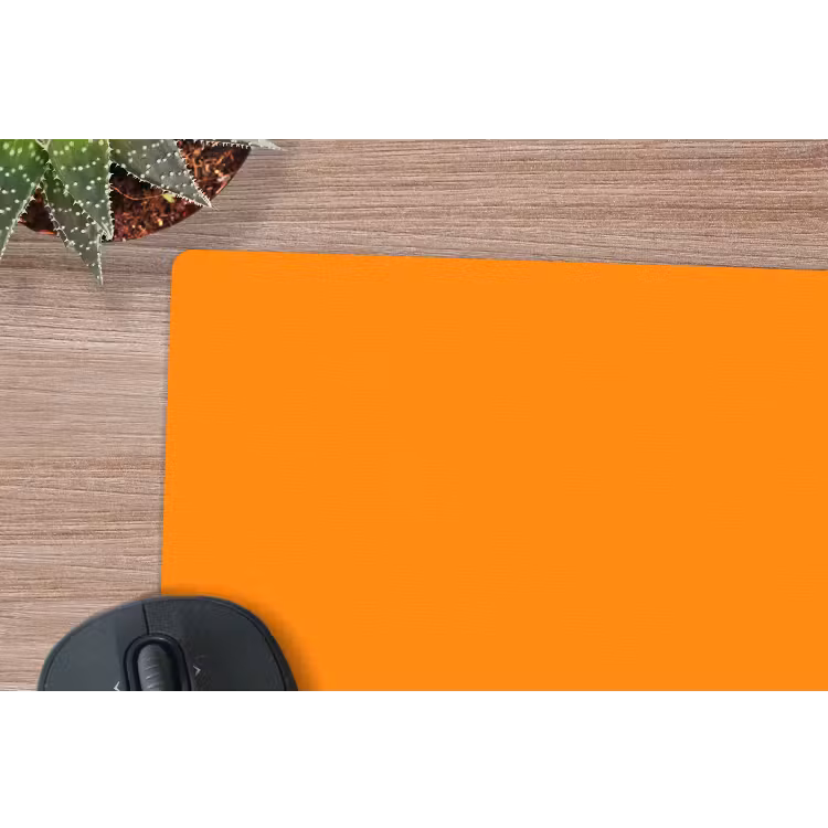 Marigold - Glow - Oranje muismat rubber klein 262 -closeup
