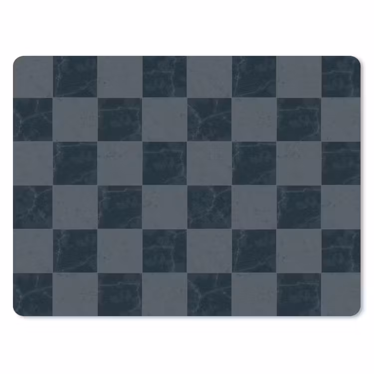 Marmer - Patroon - Antraciet muismat rubber klein 262 -3d