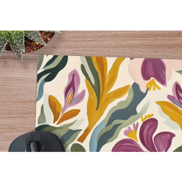 Modern - Abstract - Kleurrijk muismat rubber klein 262 -closeup
