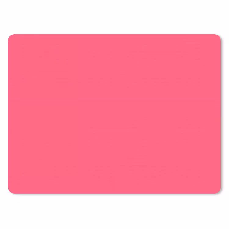Neon - Flamingo - Roze muismat rubber klein 262 -3d