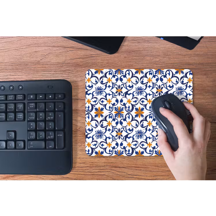 Patroon - Modern - Kleurrijk muismat rubber klein 262 -toetsenbord