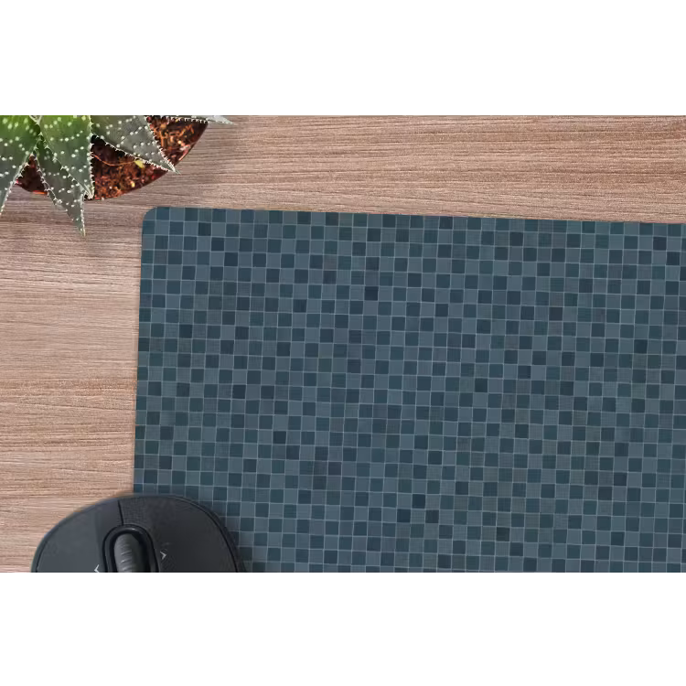 Patroon - Mozaïek - Groen muismat rubber klein 262 -closeup