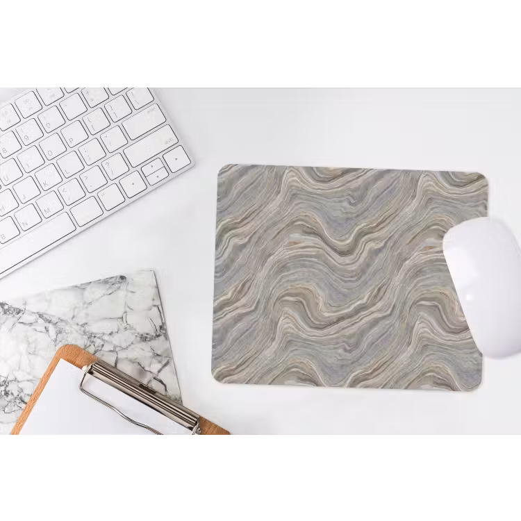 Patroon - Sereen - Paars - Groen muismat rubber klein 262 -witbureau