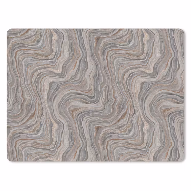 Patroon - Textuur - Grijs muismat rubber klein 262 -3d