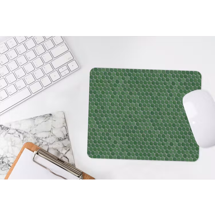 Penny - Mozaïek - Bosgroen - Green muismat rubber klein 262 -witbureau