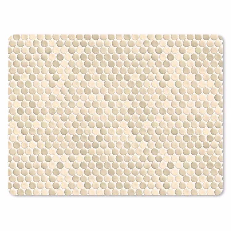 Penny - Mozaïek - Zand muismat rubber klein 262 -3d