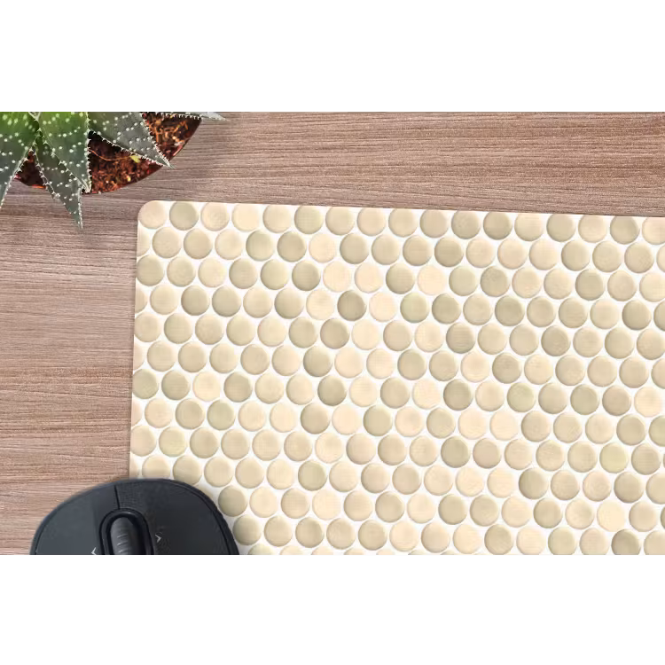 Penny - Mozaïek - Zand muismat rubber klein 262 -closeup