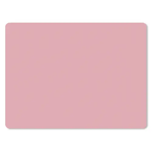 Roze - Kleuren - Interieur - Effen - Kleur muismat rubber klein 262 -3d
