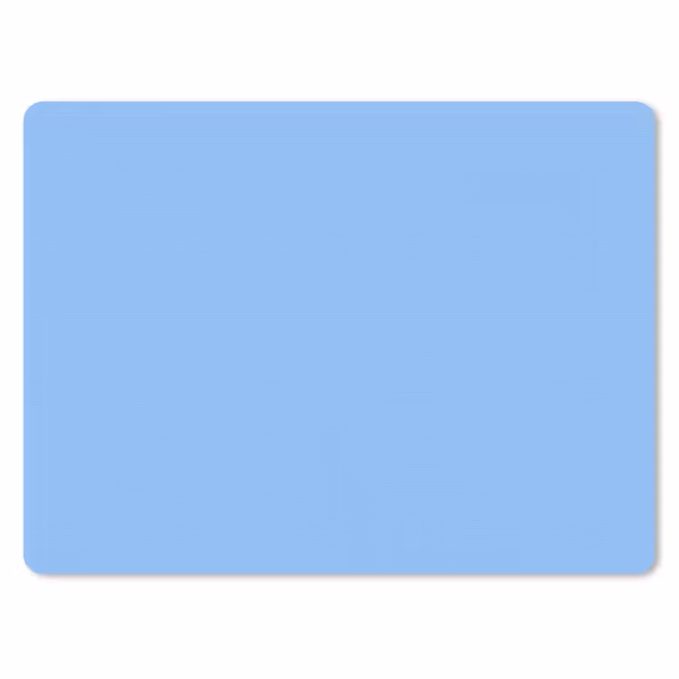 Sky - Glow - Blauw muismat rubber klein 262 -3d
