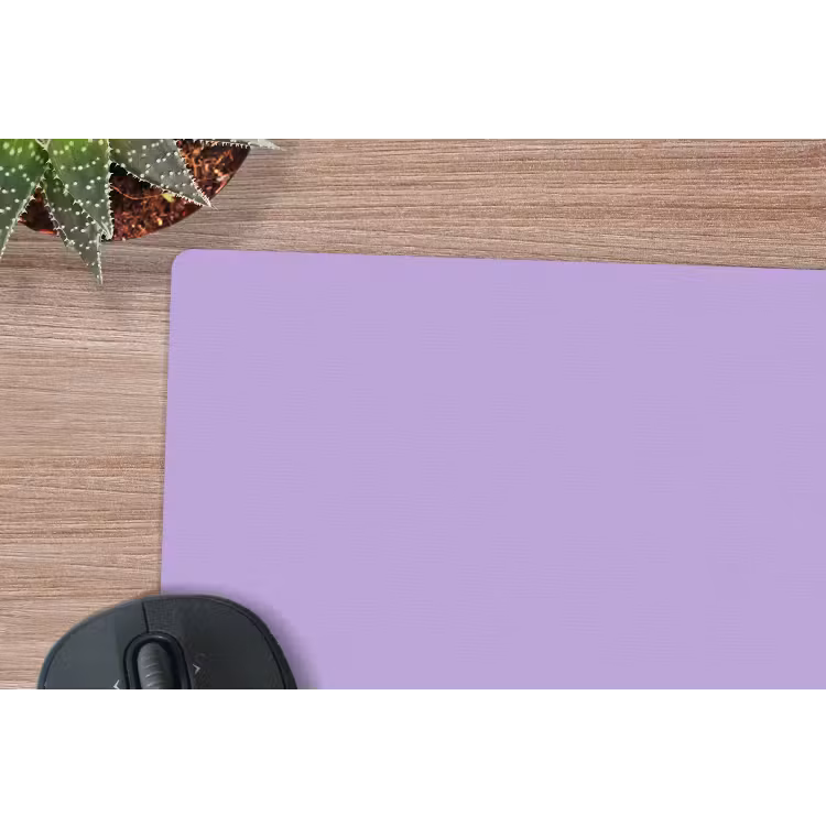 Soft - Lavender - Paars muismat rubber klein 262 -closeup