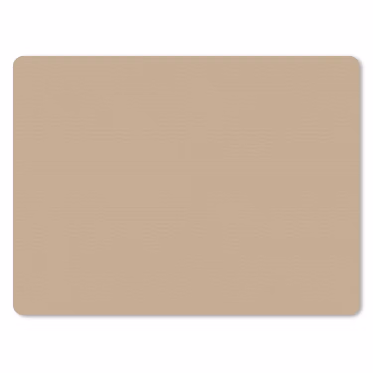 Soft - Taupe - Bruin muismat rubber klein 262 -3d