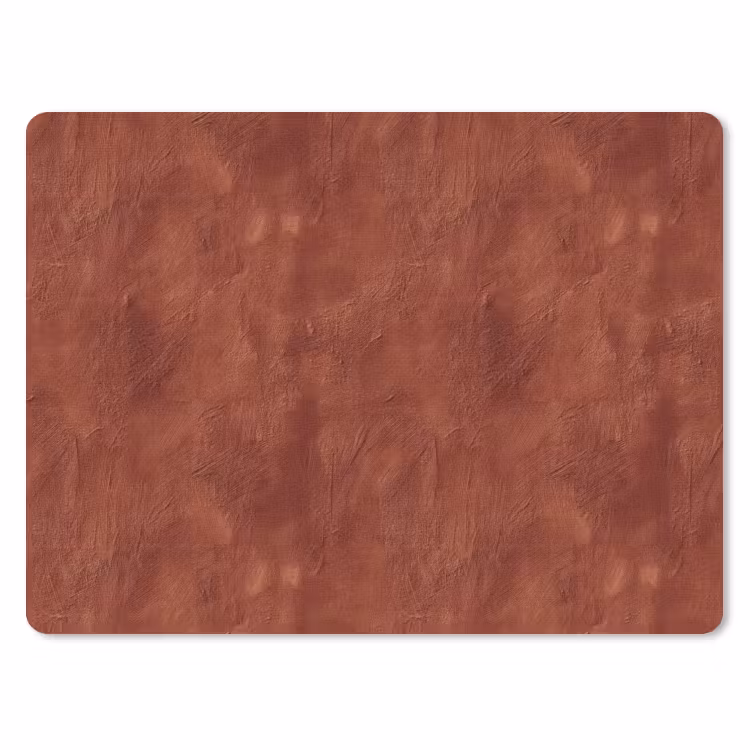Stucwerk - Textuur - Terracotta muismat rubber klein 262 -3d