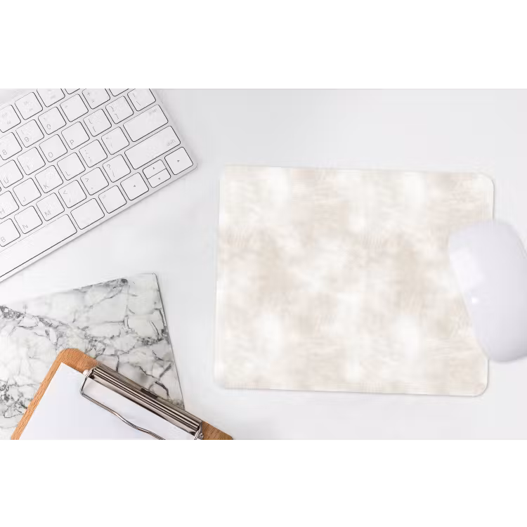 Subtiel - Structuur - Beige muismat rubber klein 262 -witbureau