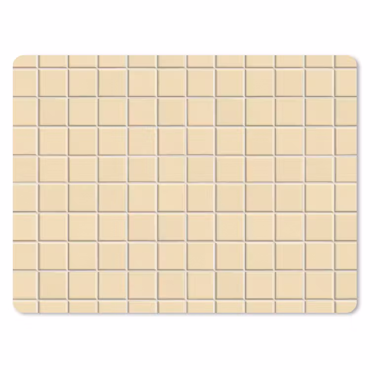 Tegels - Patroon - Crème muismat rubber klein 262 -3d