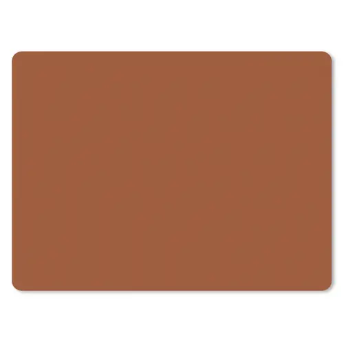 Terracotta - Bruin - Palet - Effen - Kleuren - Kleur muismat rubber klein 262 -3d