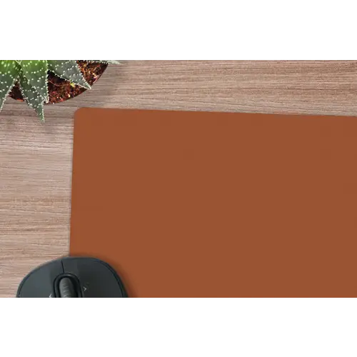 Terracotta - Bruin - Palet - Effen - Kleuren - Kleur muismat rubber klein 262 -closeup