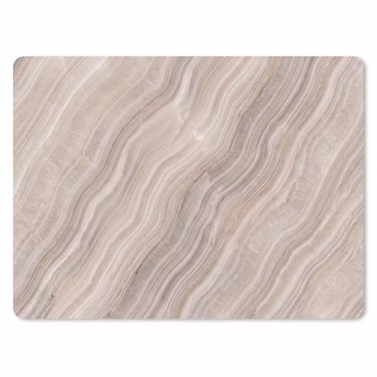 Textuur - Golvend - Abstract - Modern - Beige muismat rubber klein -3d