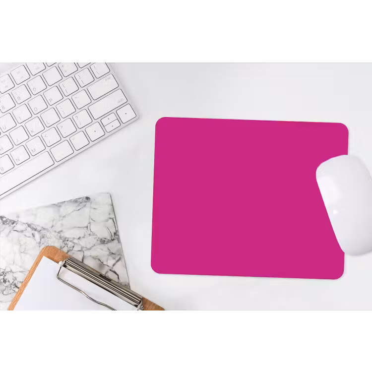 Velvet - Magenta - Roze muismat rubber klein 262 -witbureau