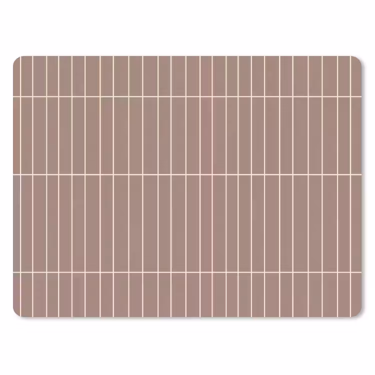 Verticaal - Wandtegel - Terracotta muismat rubber klein 262 -3d