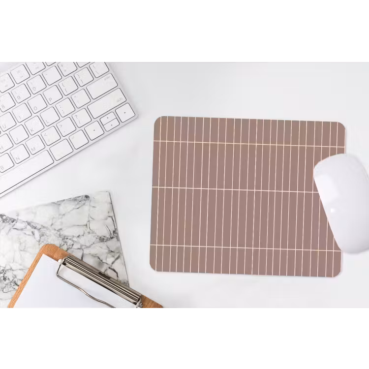 Verticaal - Wandtegel - Terracotta muismat rubber klein 262 -witbureau