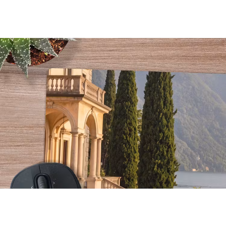 Muismat - Villa - water -trappen - Villa - water -trappen muismat rubber klein