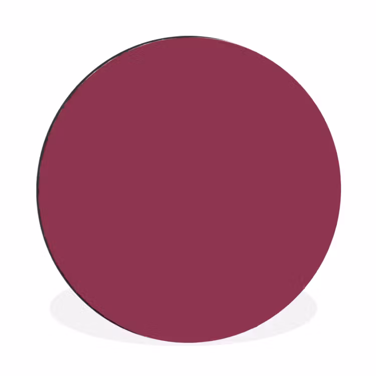 Deep - Rasberry - Rood Wandcirkel aluminium klein 190 -3d
