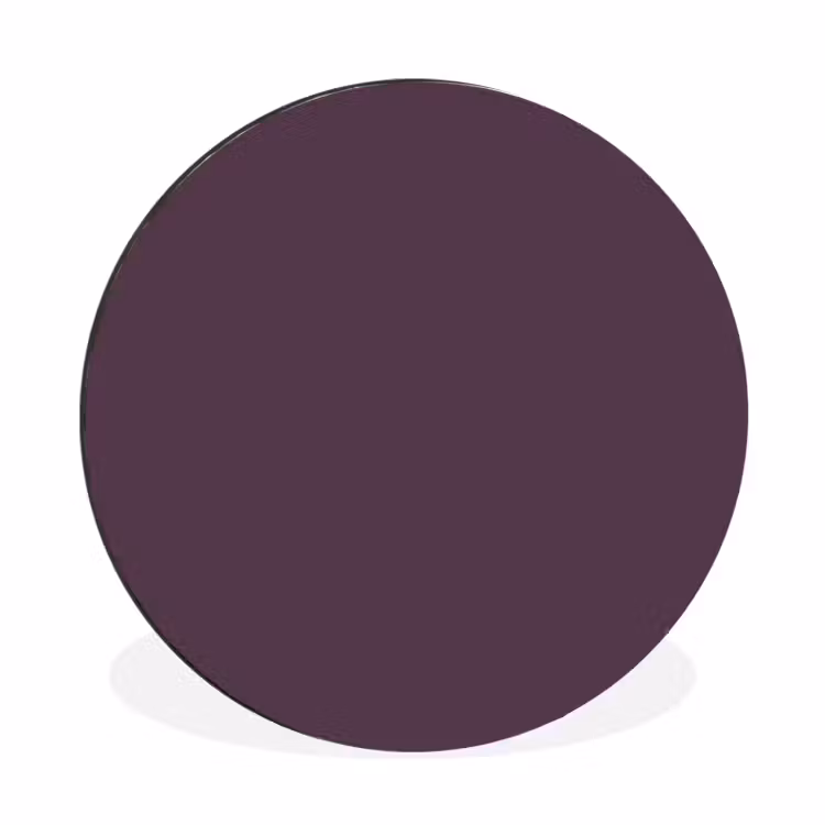Midnight - Plum - Paars Wandcirkel aluminium klein 190 -3d
