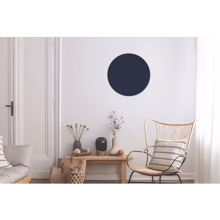 Midnight - Swing - Blauw Wandcirkel aluminium klein 190 -woonkamer