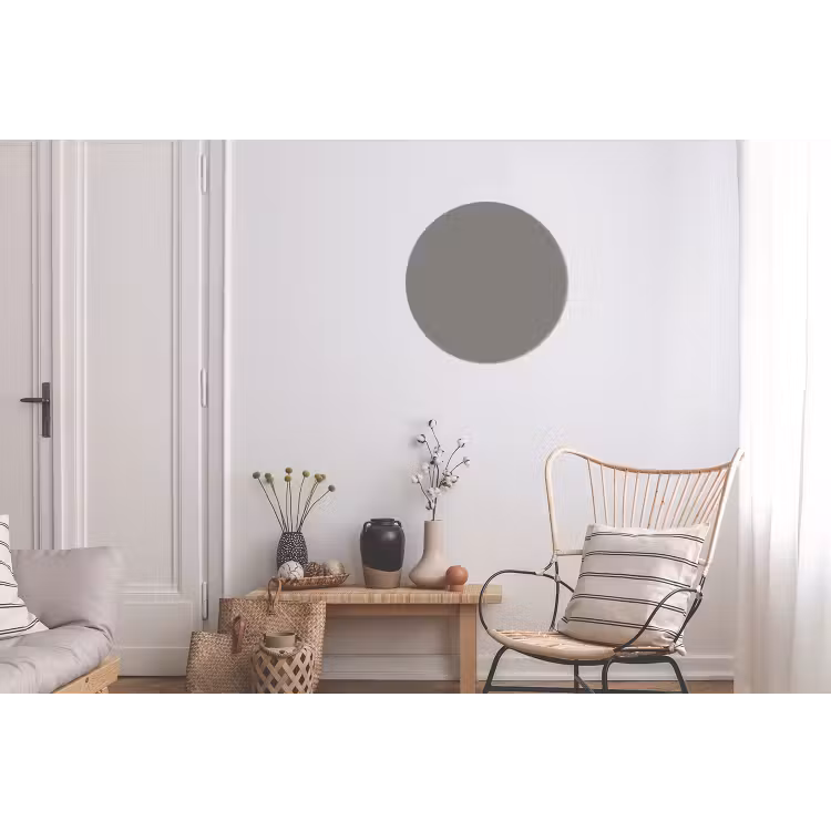 Mineral - Grey - Grijs Wandcirkel aluminium klein 190 -woonkamer