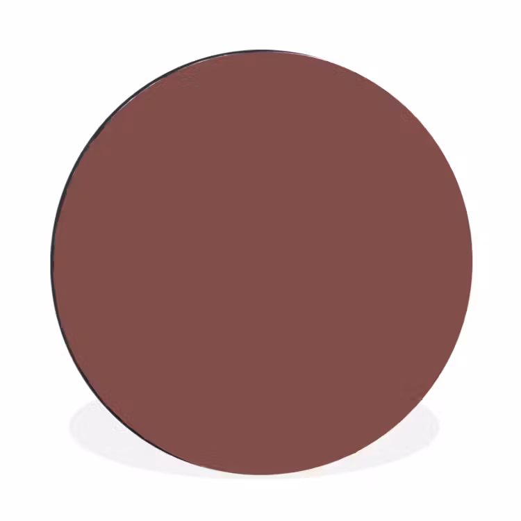 Muted - Raisin - Rood Wandcirkel aluminium klein 190 -3d