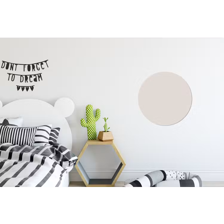 Silent - Sandstone - Grijs Wandcirkel aluminium klein 190 -kinderkamer