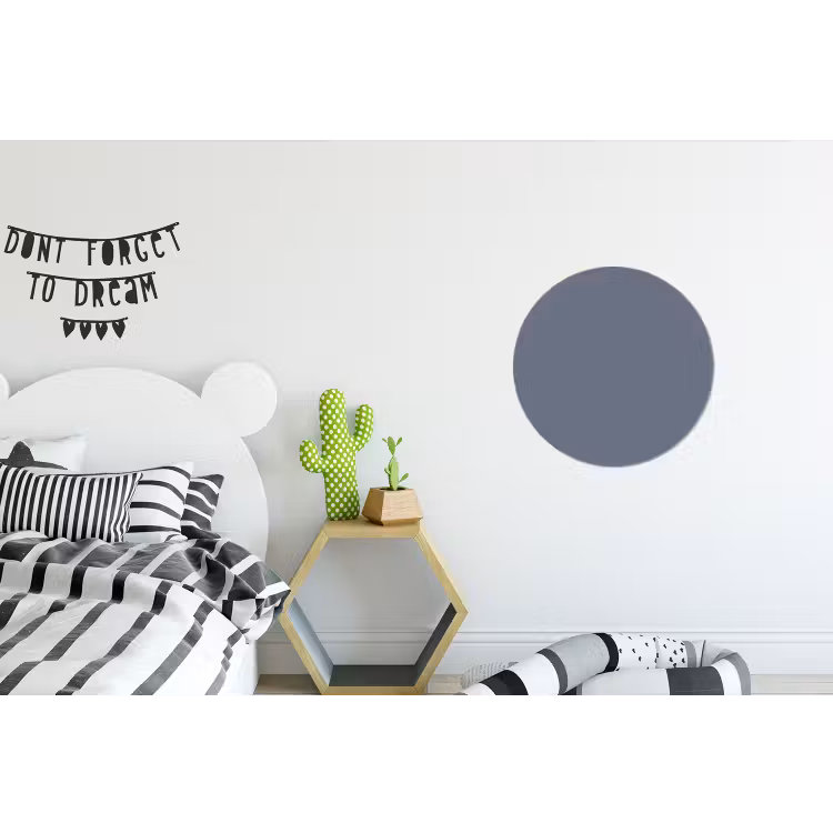 Slate - Whisper - Blauw Wandcirkel aluminium klein 190 -kinderkamer