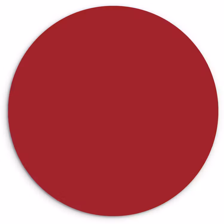 Burgundy - Wine - Rood Wandcirkel kunststof plaat 5mm dik klein 188 -3d