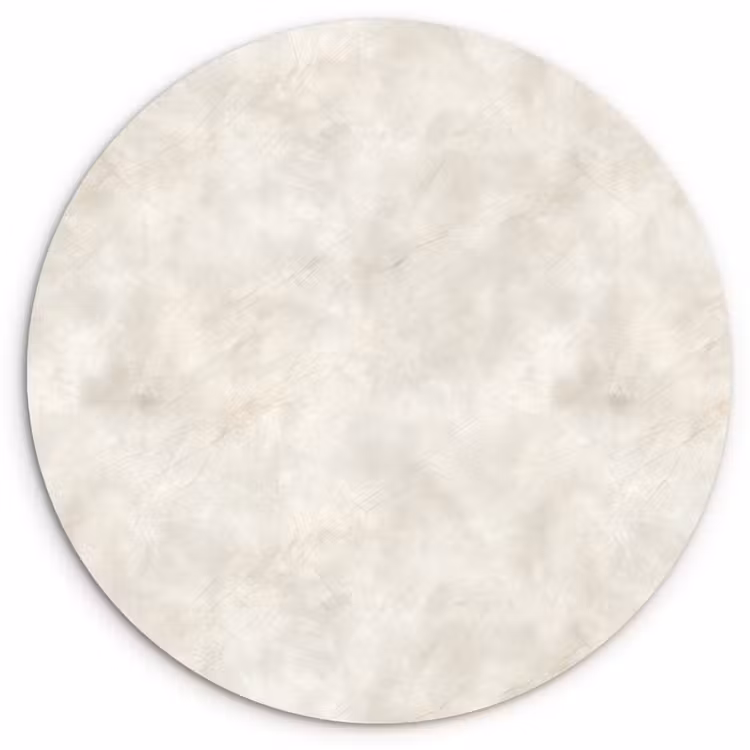 Crèmebeige - Marmer - Aders Wandcirkel kunststof plaat 5mm dik klein 188 -3d