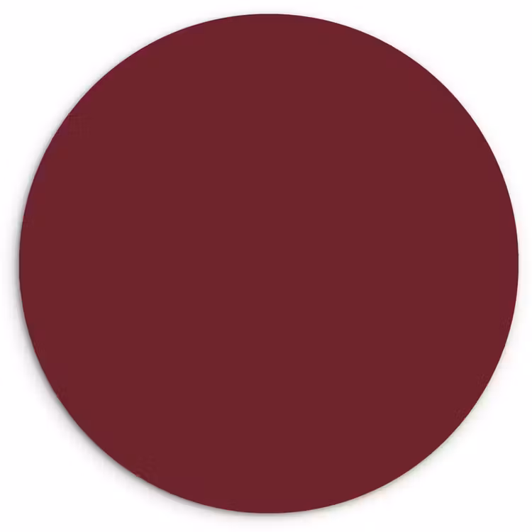 Dark - Garnet - Rood Wandcirkel kunststof plaat 5mm dik klein 188 -3d