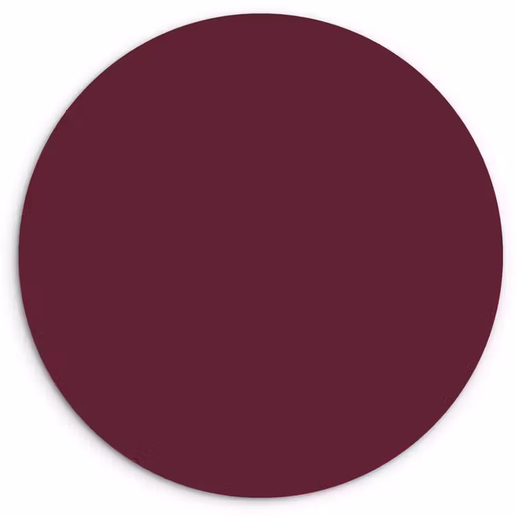 Deep - Plum - Paars Wandcirkel kunststof plaat 5mm dik klein 188 -3d