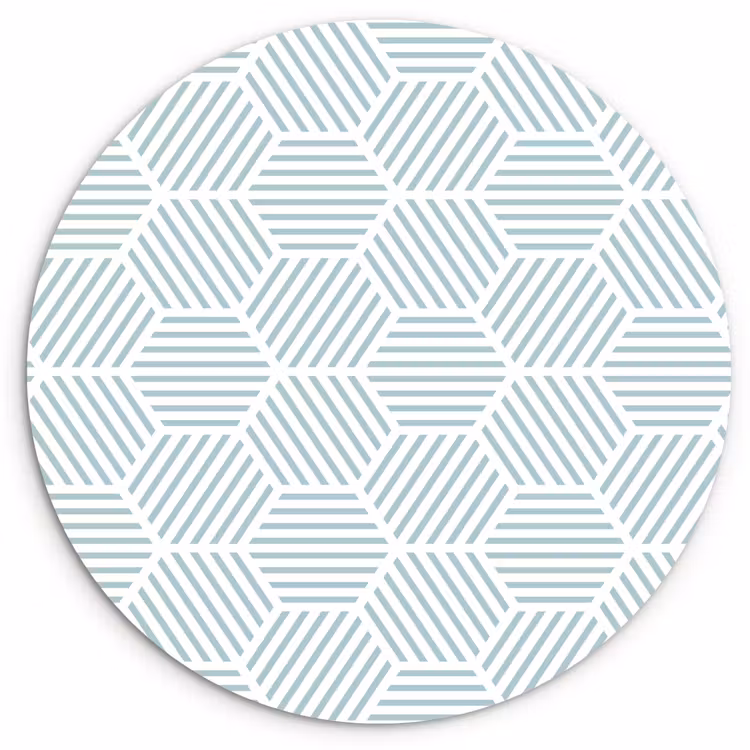 Abstract - Patronen - Design Wandcirkel plexiglas klein 852 -3d