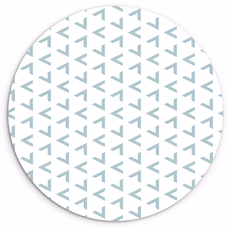 Geometrie - Patronen - Abstract Wandcirkel plexiglas klein 852 -3d