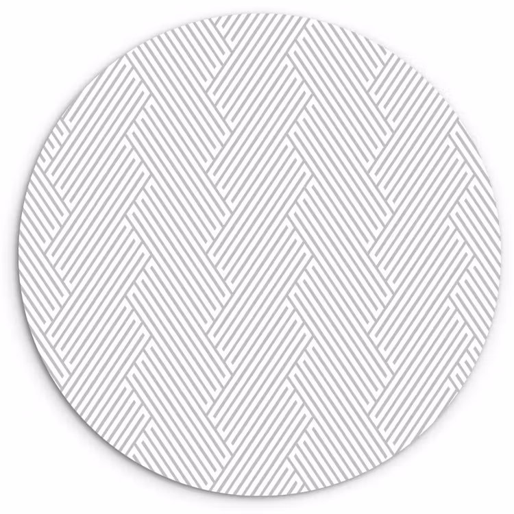 Grafisch - Patroon - Modern Wandcirkel plexiglas klein 852 -3d