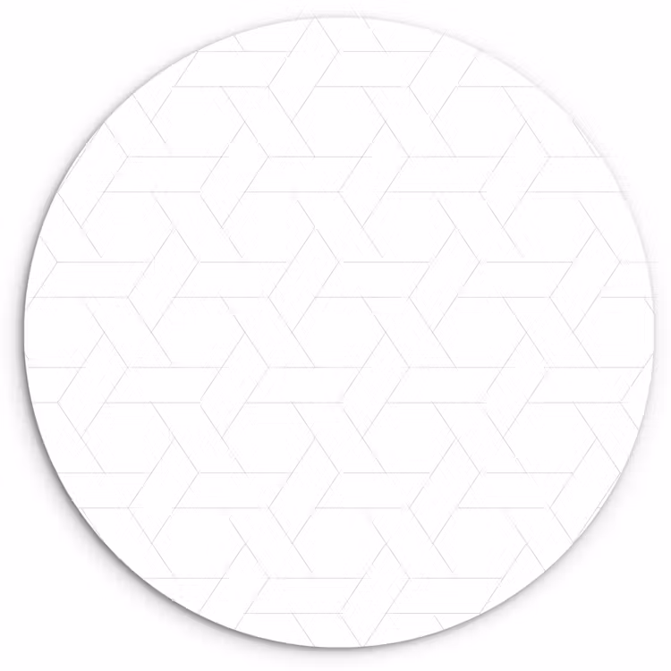 Grafisch - Patroon - Modern - Fijnstijl Wandcirkel plexiglas klein 852 -3d