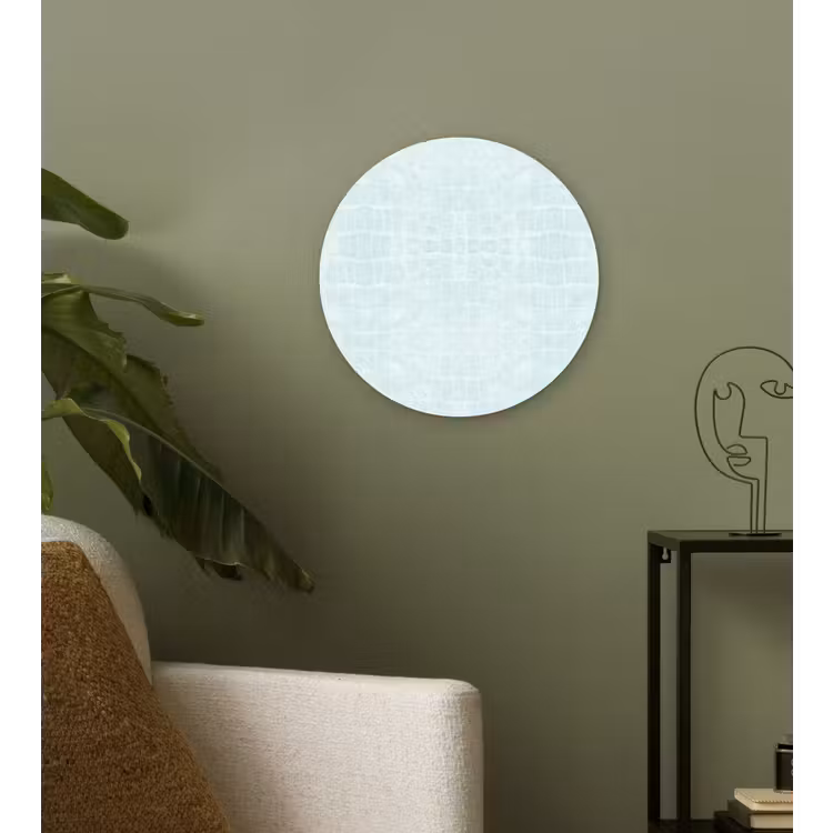 Krokodil - Leer - Mint - Groen Wandcirkel plexiglas klein 852 -sfeer3