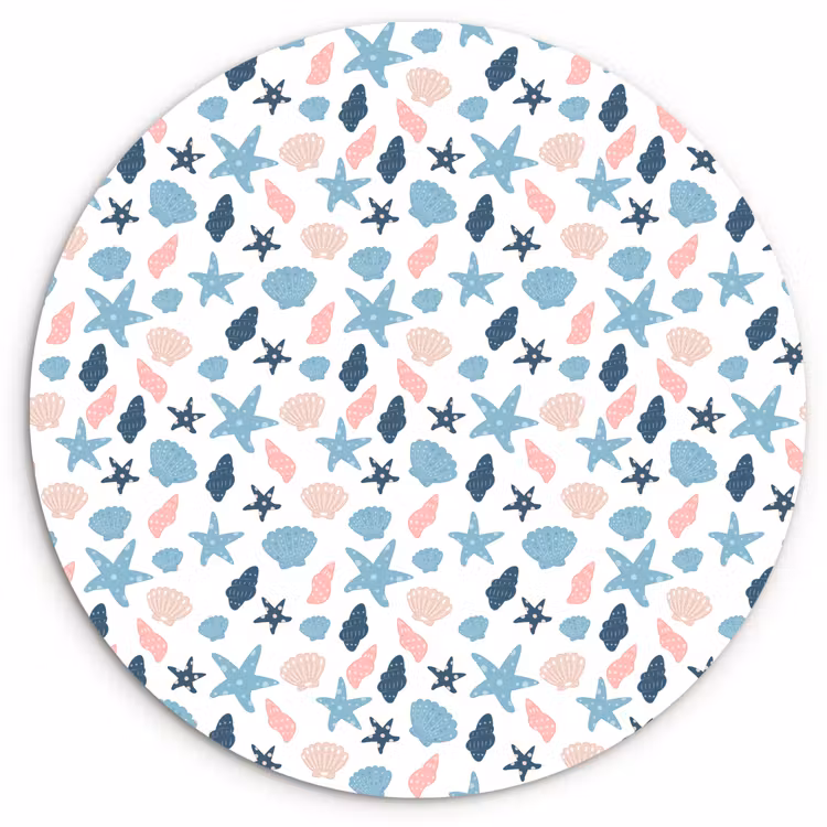Klein - Oceaan - Rif - Multi Wandcirkel kunststof plaat 5mm dik klein 188 -3d